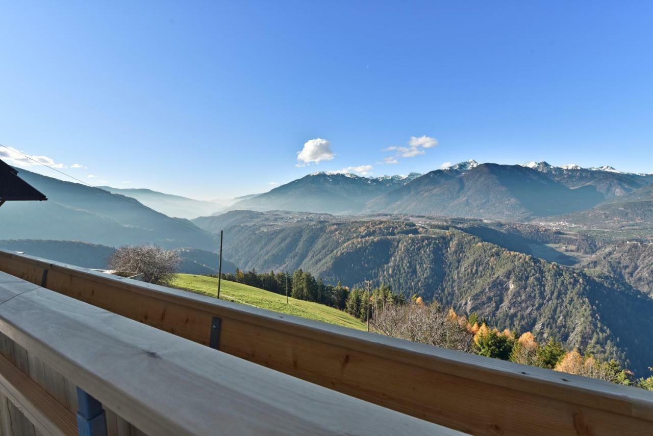 Forchnerhof -FeWo 3 Täler Blick Rodeneck Exterior foto