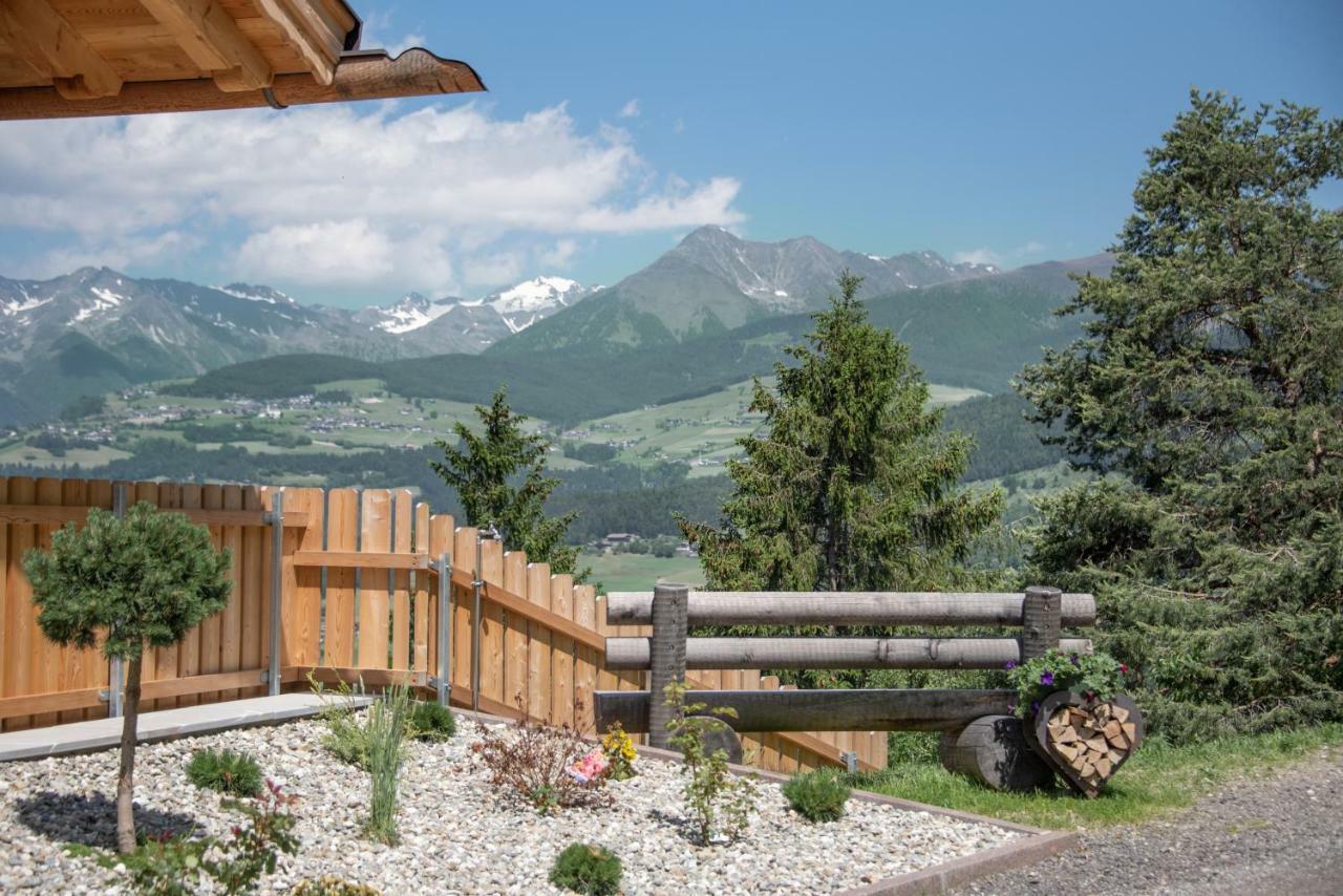 Forchnerhof -FeWo 3 Täler Blick Rodeneck Exterior foto